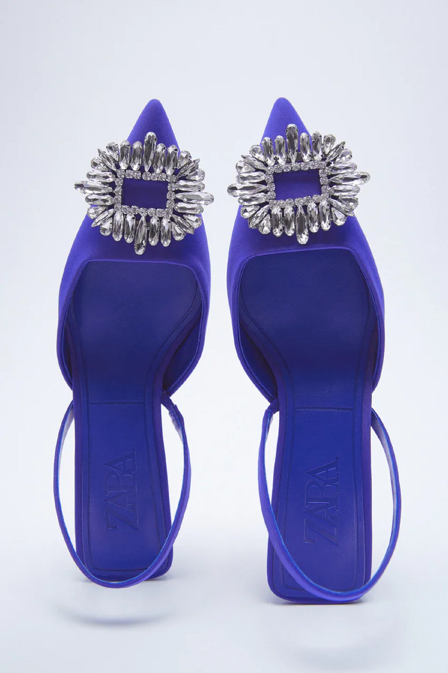 Sandàlia Blahnik talón|tacón azul / Zara