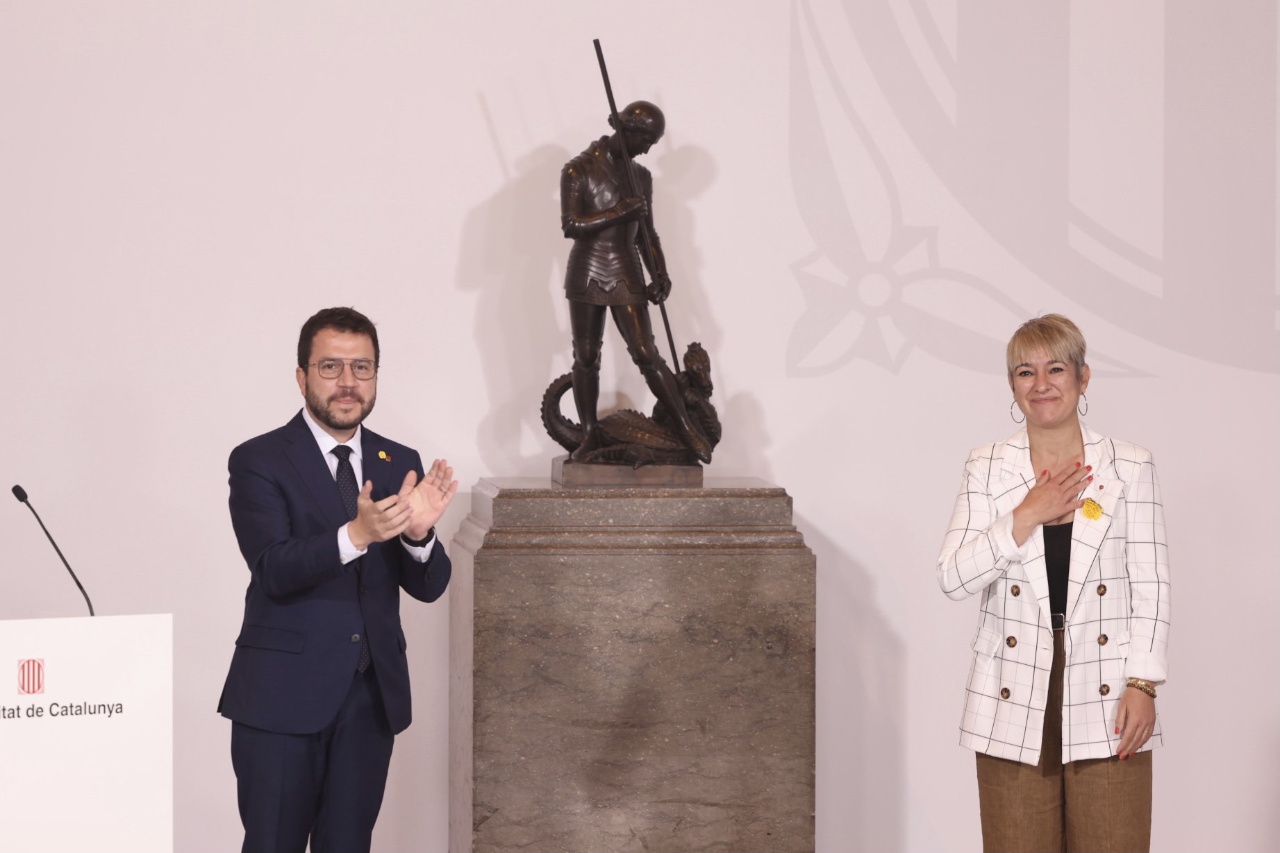 Posesión Consellera Lourdes Ciuró Aragonès / Sergi Alcàzar