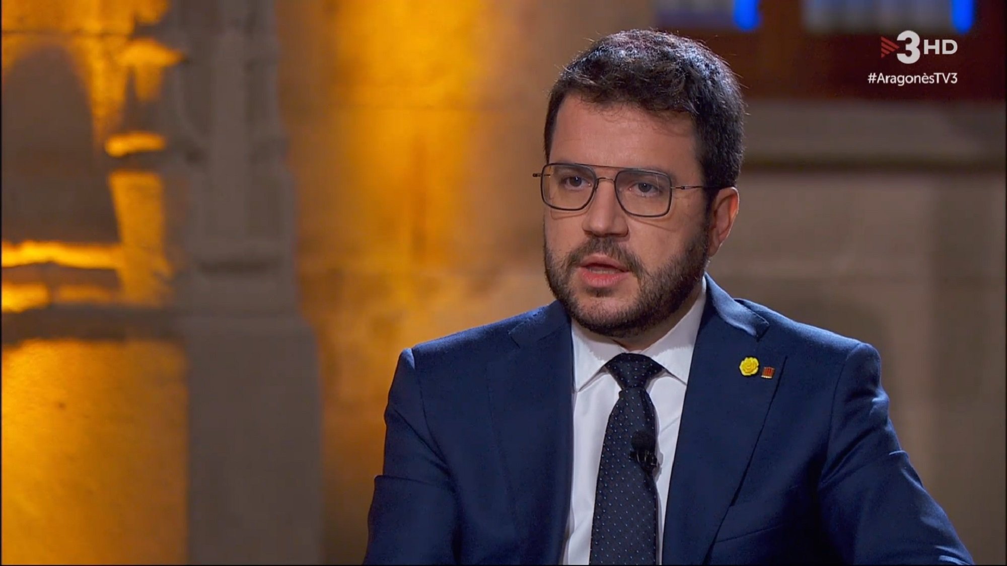 Pere Aragonès Entrevista TV3 2