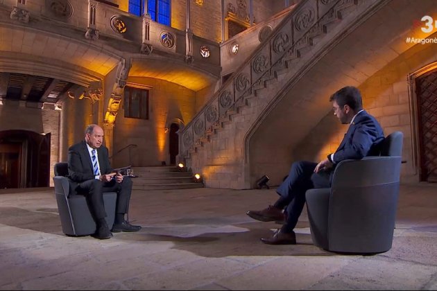 Pere Aragonès Vicent Sanchis TV3 