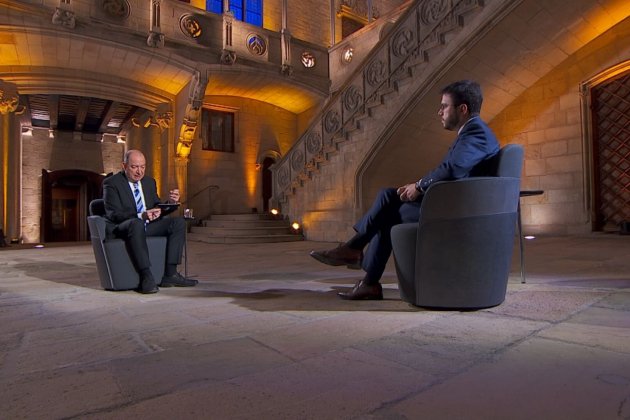 Entrevista Pere Aragonès Vicent Sanchis / Enviada per TV3