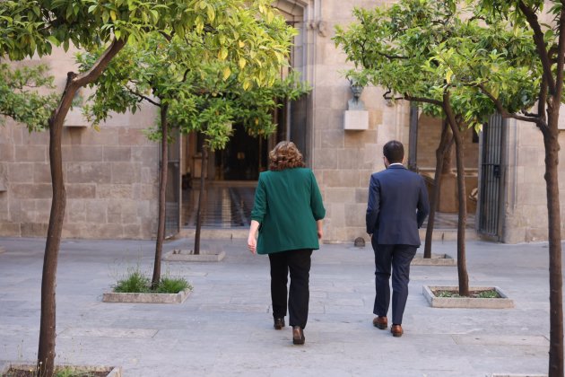 Ada Colau i Pere Aragonès - Sergi Alcazar