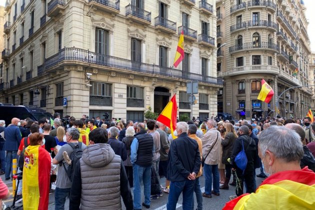 manifestación jefatura de policía / Pepa Masó