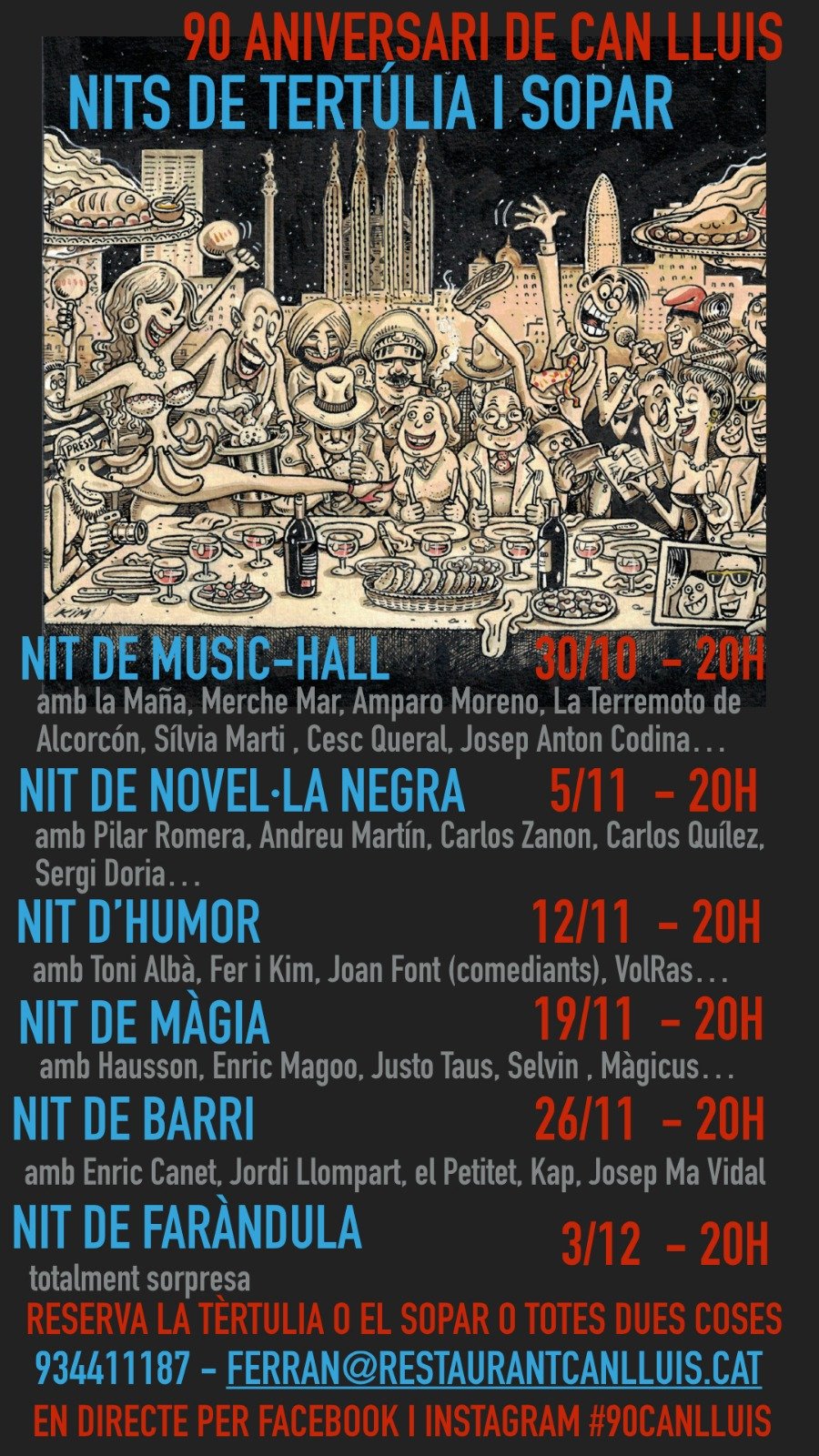 cartel 90 aniversario can lluis