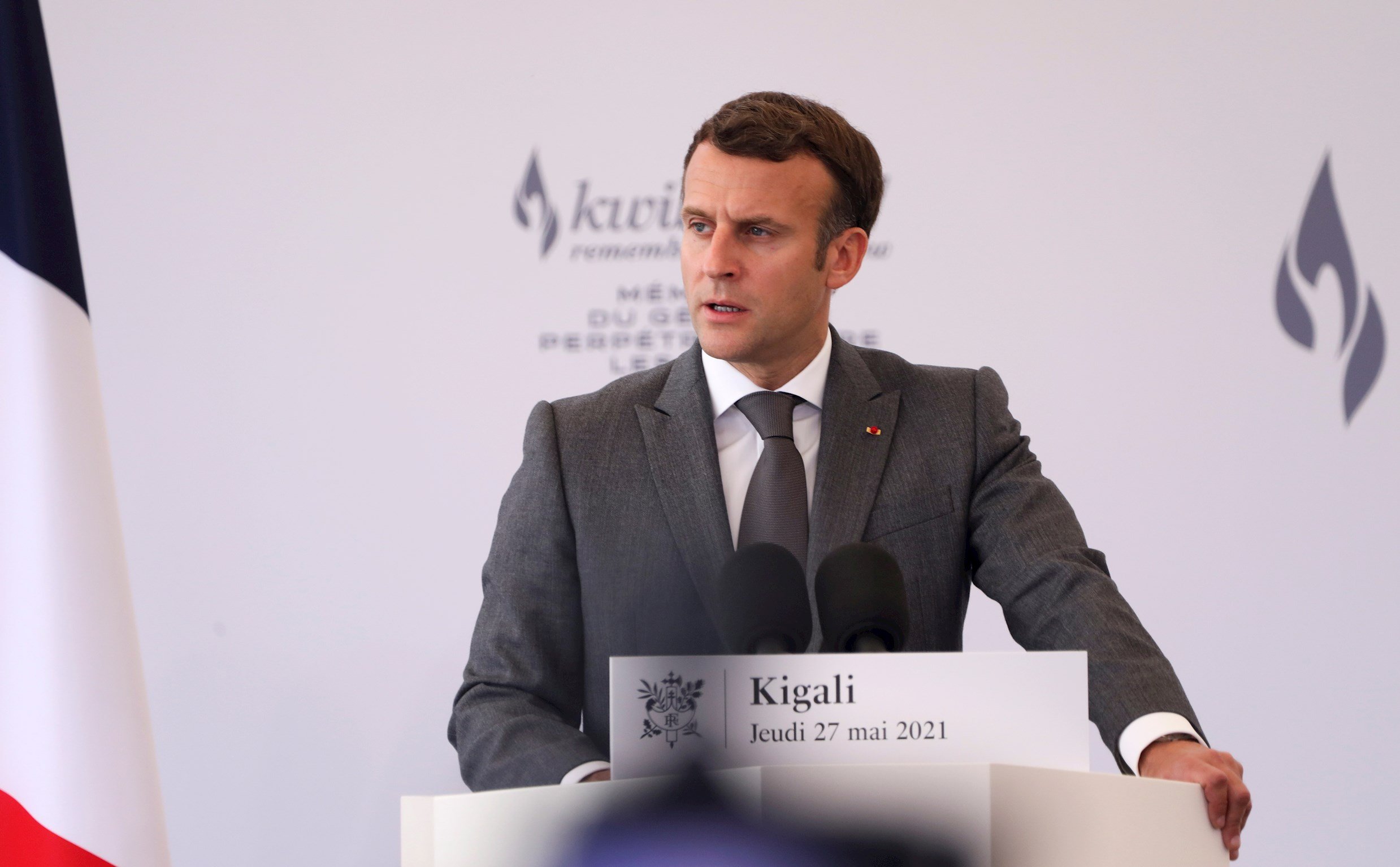 Macron admite la responsabilidad de Francia en el genocidio de Ruanda