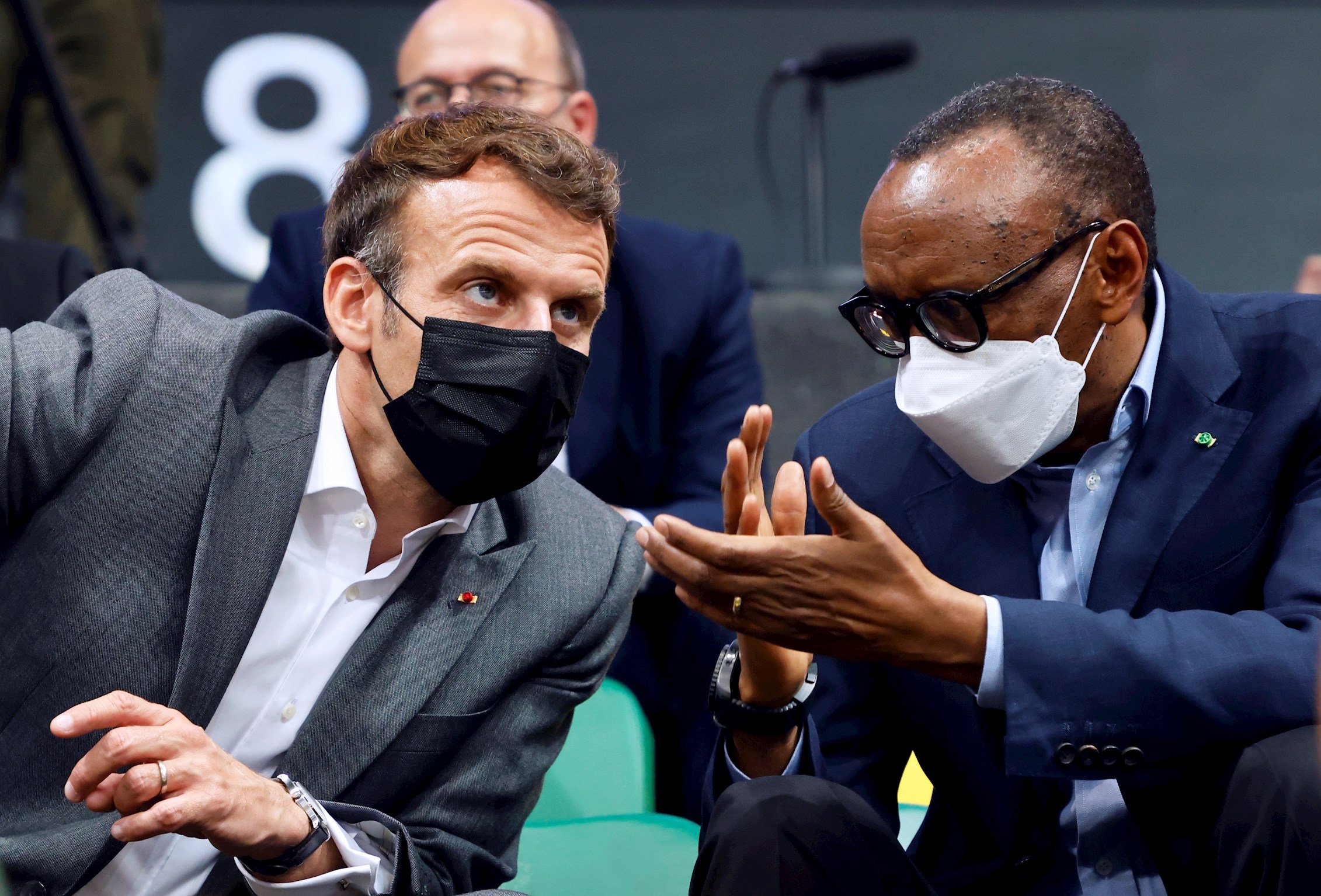 Paul Kagame presidente Ruanda y Emmanuel Macron Francia / efe