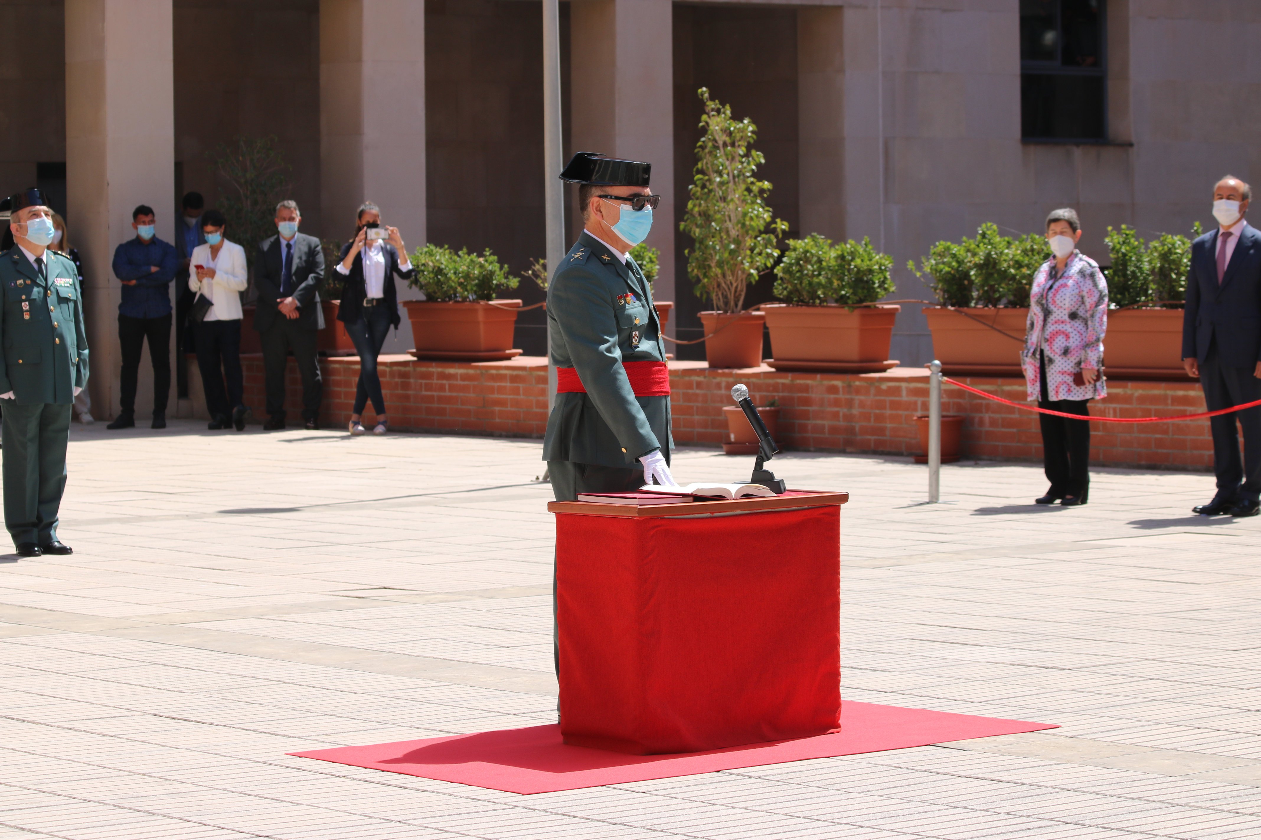 El jefe de Guardia Civil en Catalunya: "Respetaré ideologías dentro de la ley"