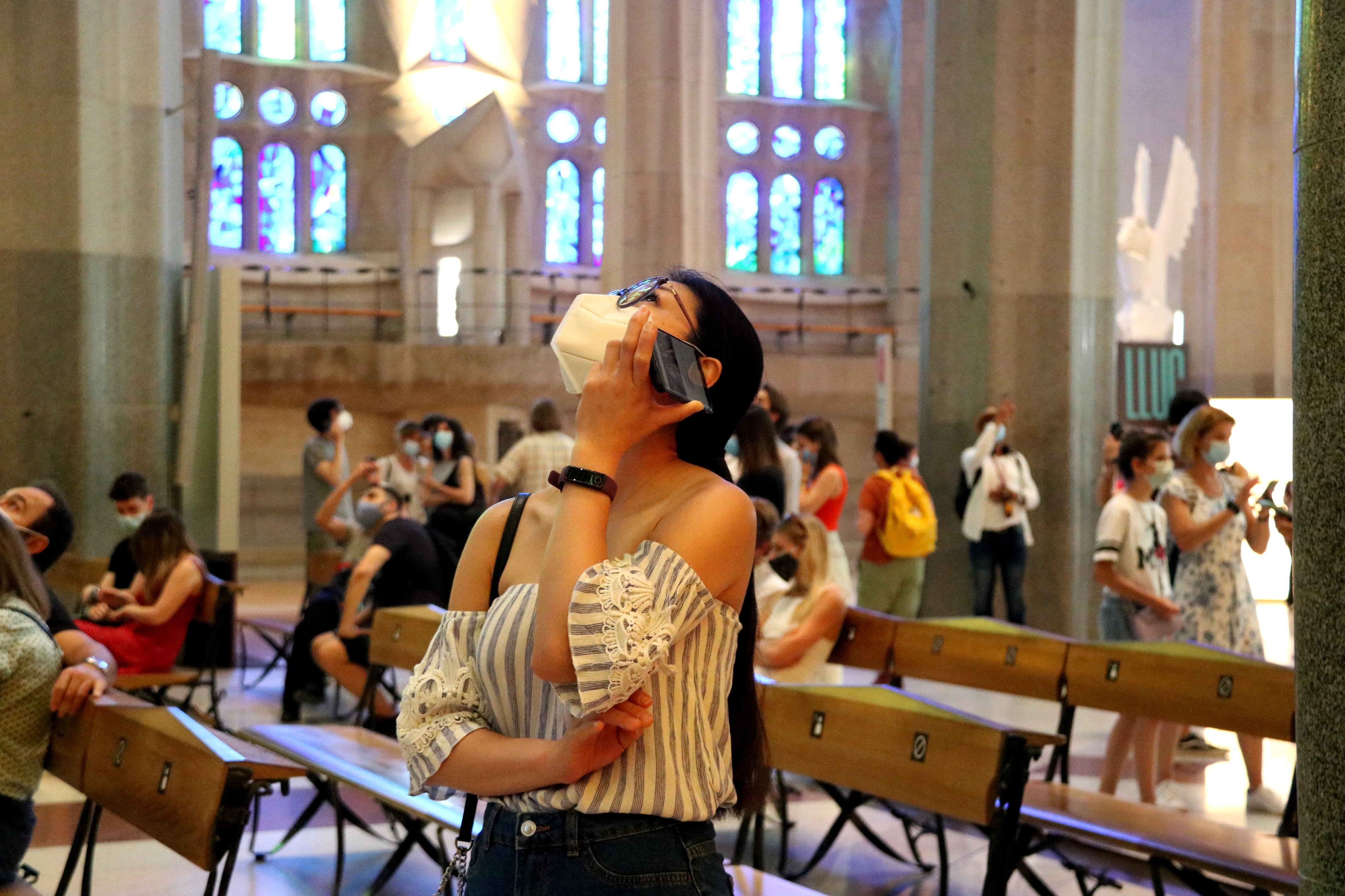 La Sagrada Familia vuelve a abrir las puertas después de siete meses