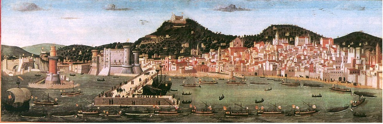 Napols (segle XVI). Font Wikipedia