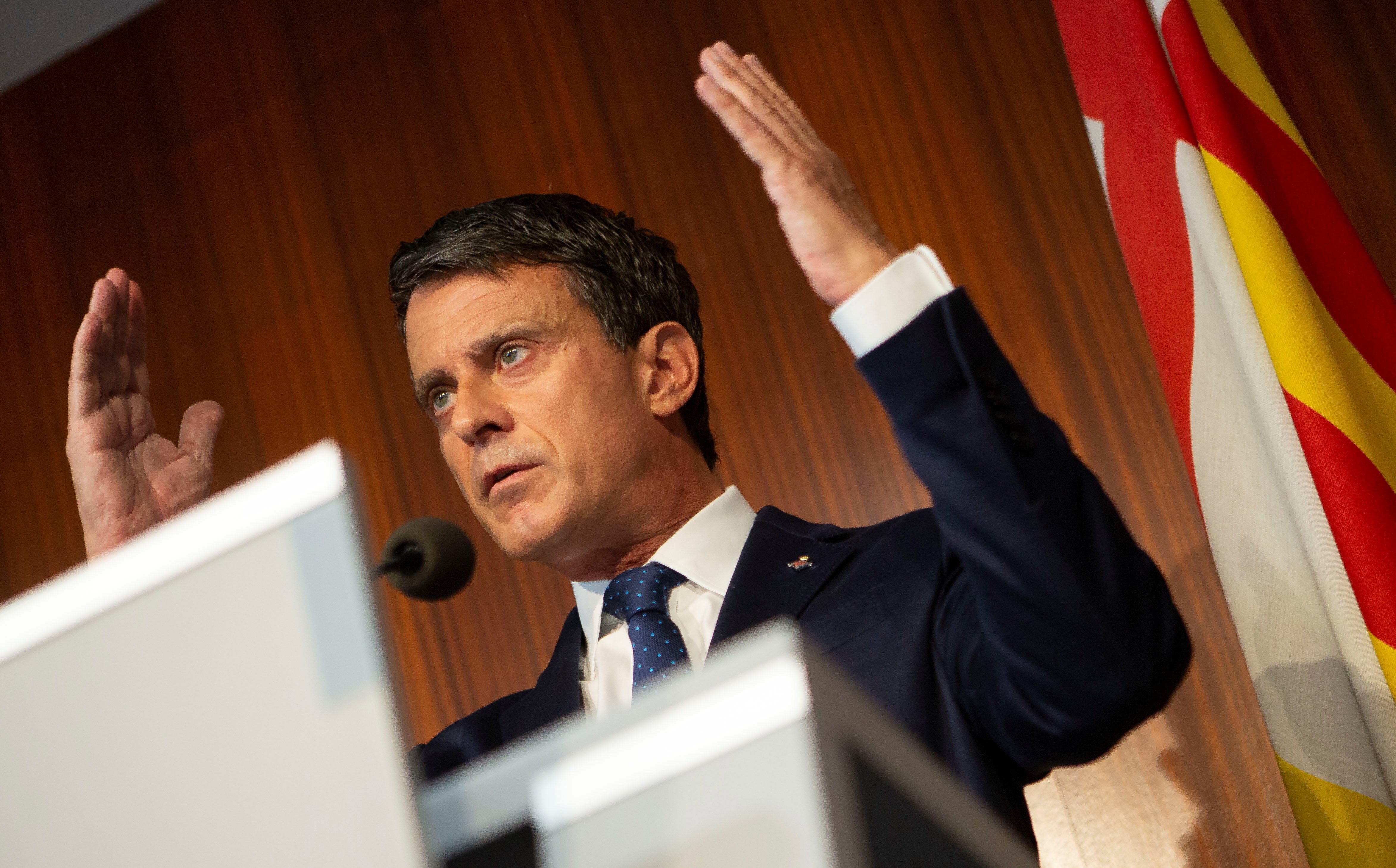 Valls, a favor de indultar a los presos si renuncian al referéndum y la amnistía
