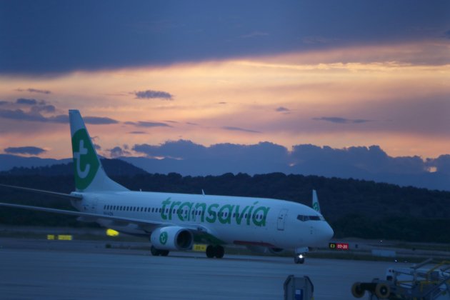 avión aeropuerto Girona ACN