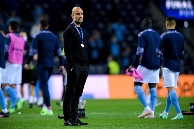 Guardiola triste Champions EFE