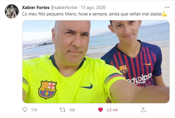 Xabier Fortes culé @xabierfortes