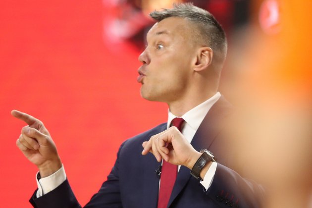 Saras Jasikevicius Barca EFE Saras Jasikevicius Barca EFE