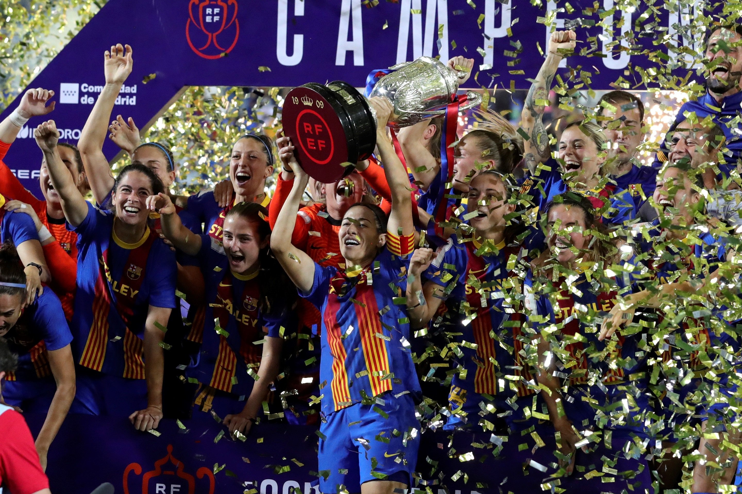 El Barça firma el triplete en una temporada de ensueño