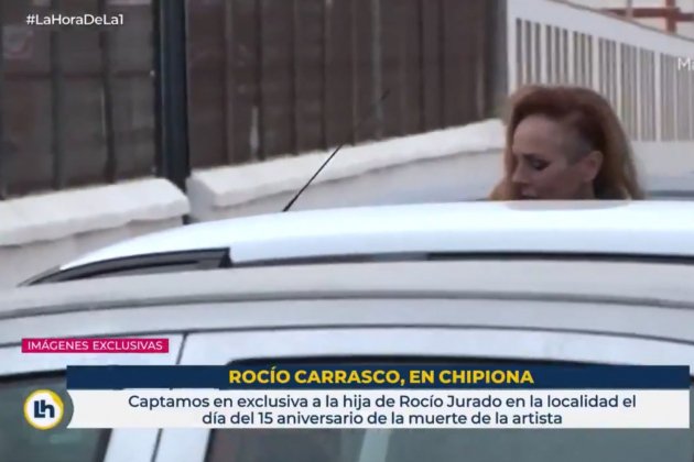 Rocío Carrasco playa Chipiona coche RTVE