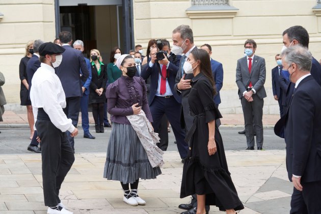 Felipe Letizia aurresku VItoria Gasteiz EFEç