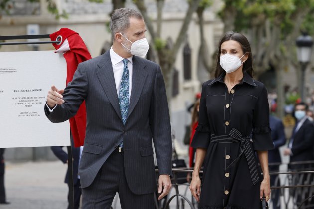 Felipe y Letizia en Vitoria Gasteiz GTRES