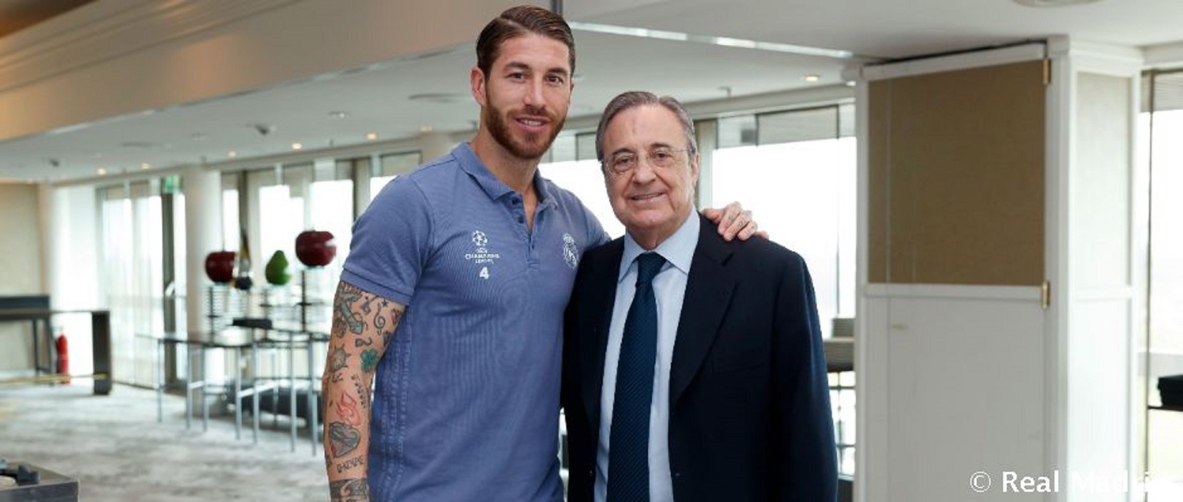 Florentino Pérez posa una oferta sobre la taula de Sergio Ramos per tornar al Reial Madrid