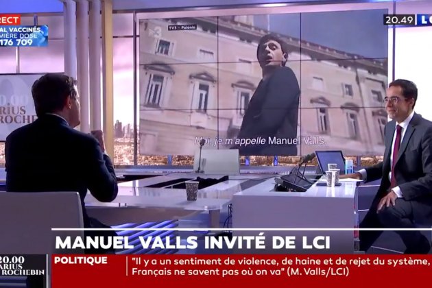 Manuel Valls tele francesa LCI 