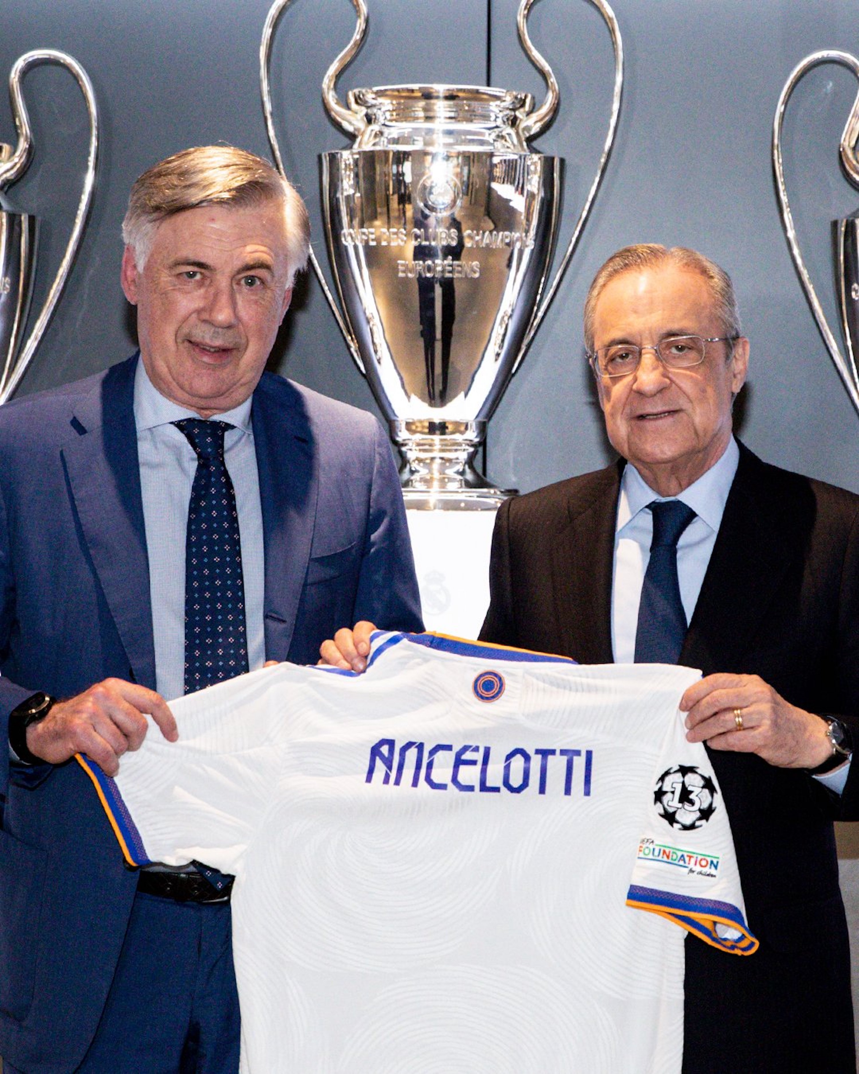 Ancelotti troba el confident de Florentino Pérez al vestidor del Reial Madrid