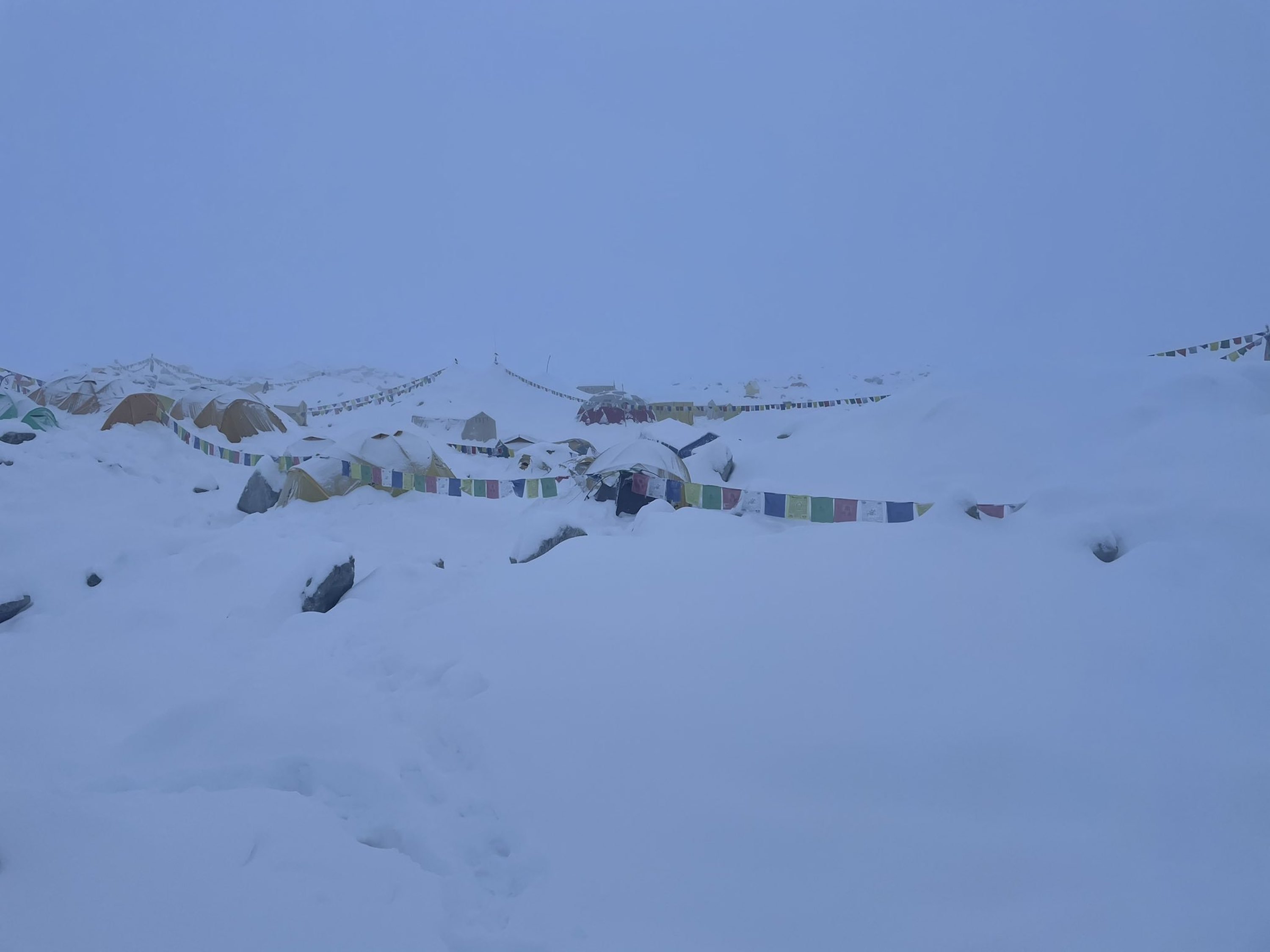 Uno de los campamentos / @kilianjornet