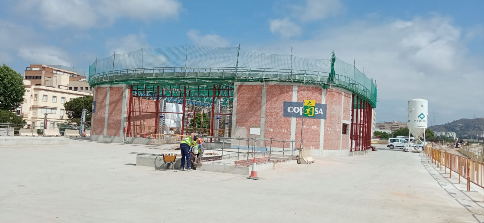 La nueva estación de Sant Andreu Comtal, para el segundo semestre del 2022