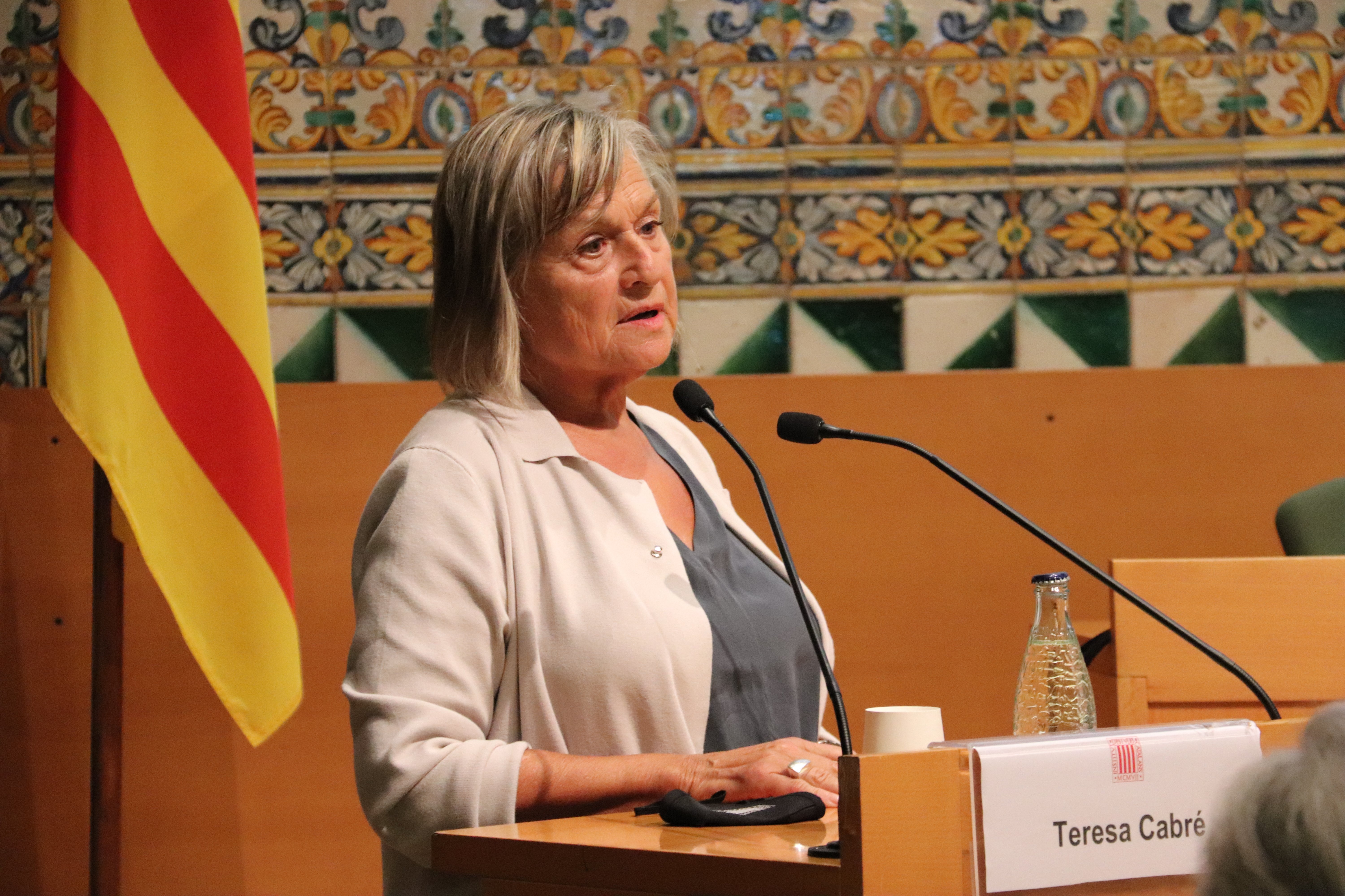 La filòloga Teresa Cabré es converteix en la primera presidenta de l'IEC