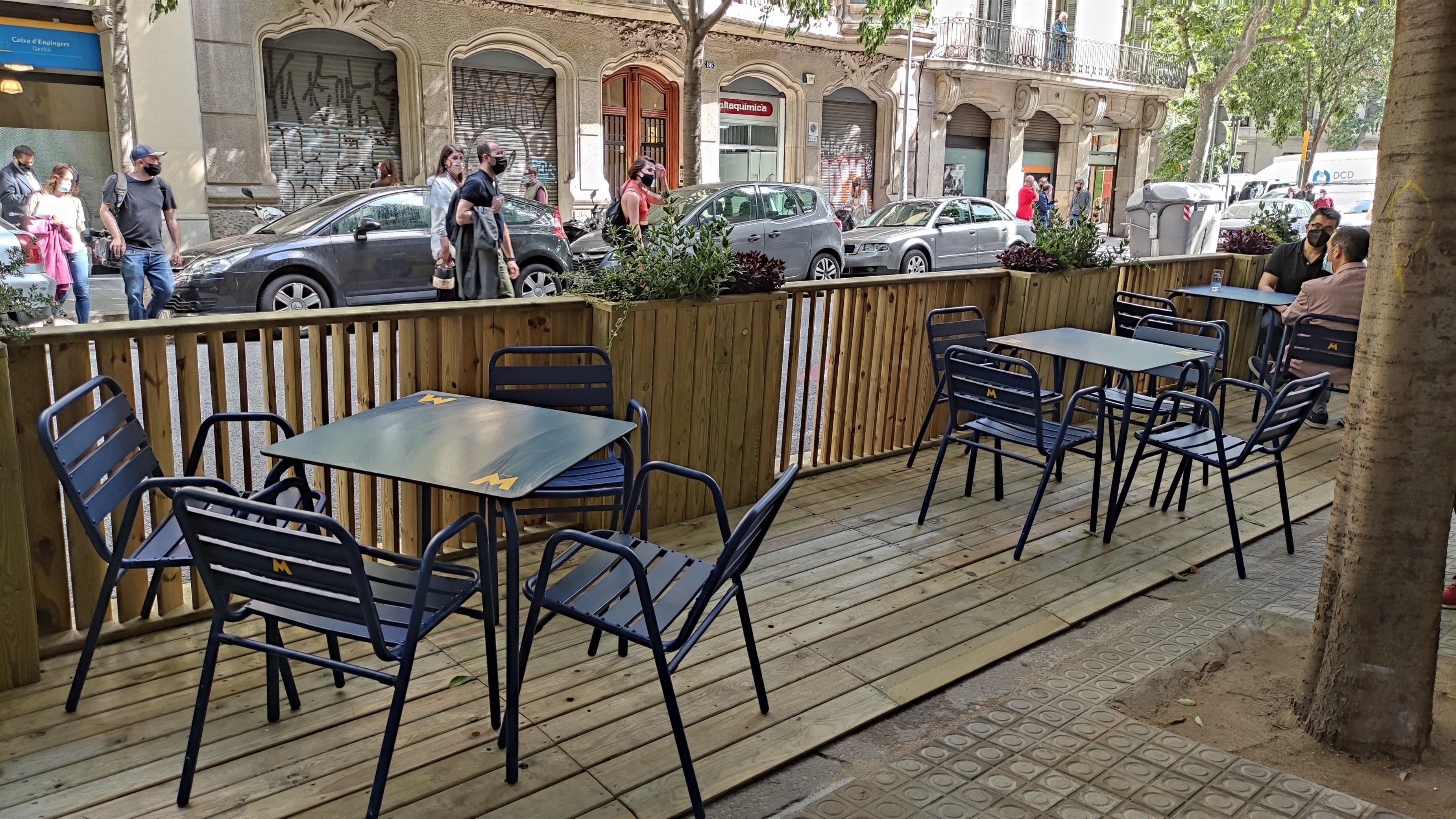 Adiós a los bloques de hormigón, hola a nuevos prototipos de terraza en calzada