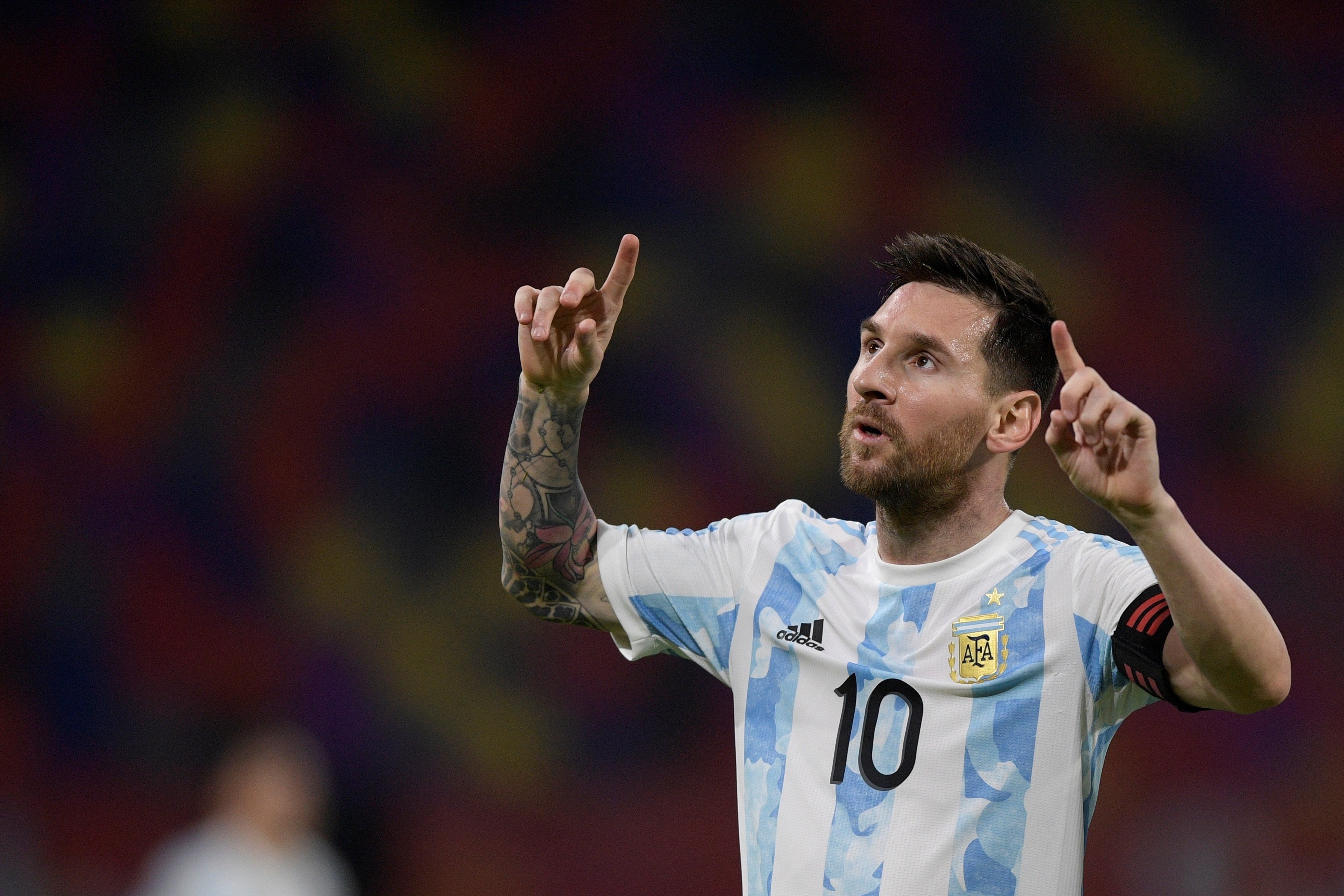 El gol de Messi i les imatges més emotives amb l'Argentina