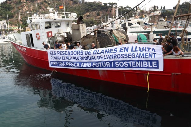 protesta pescadores blanes / ACN
