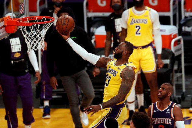 LeBron James Lakers / EFE