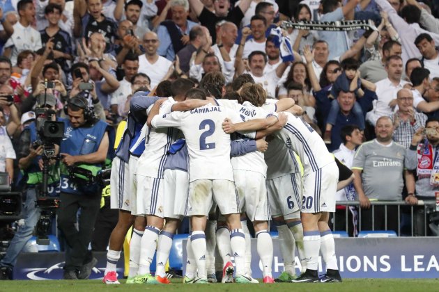 Real Madrid piña Champions League Efe