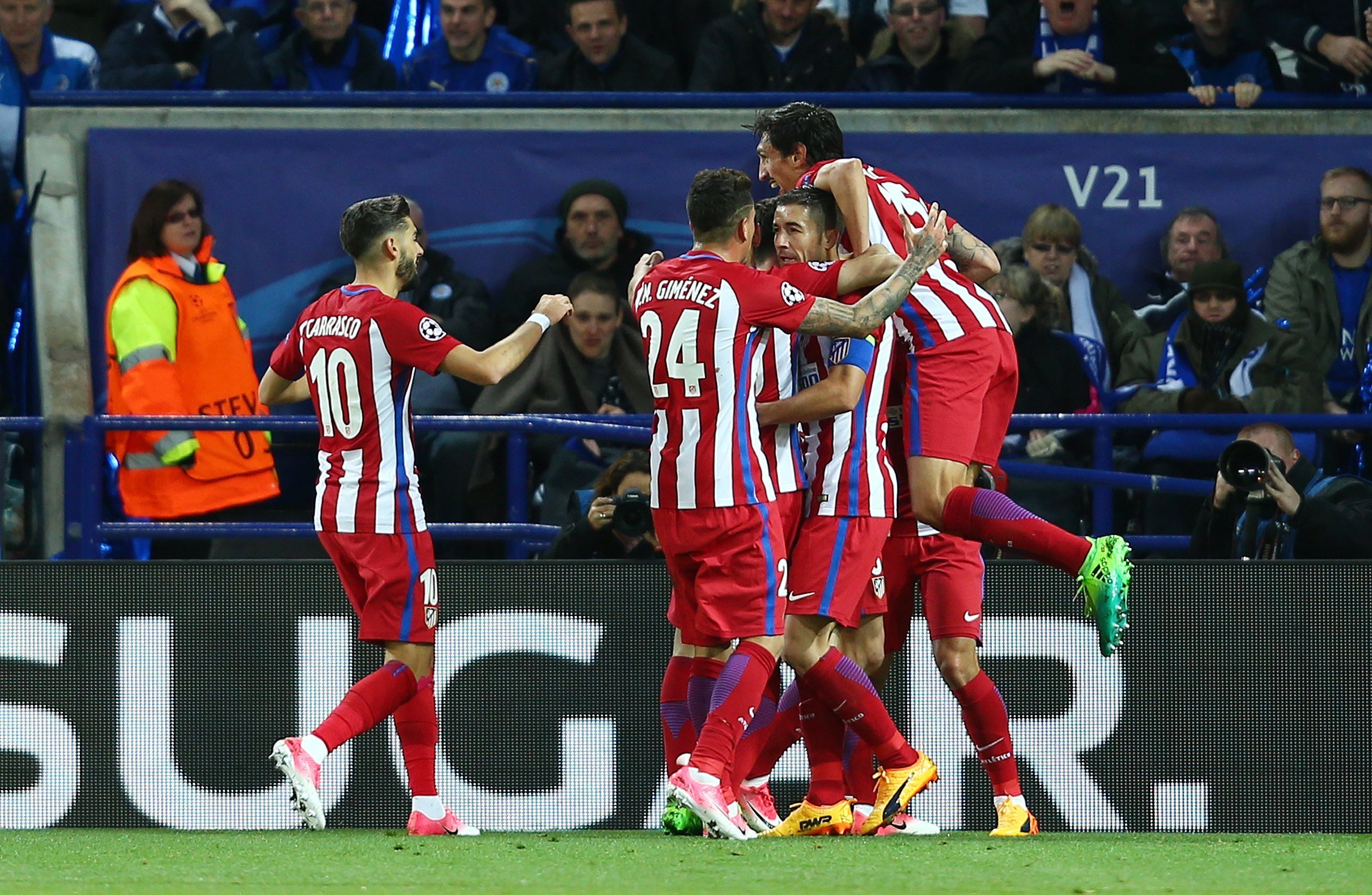 Saúl deja al Atlético entre los cuatro mejores de Europa (1-1)