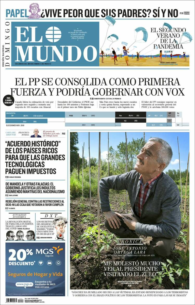 portada 6 junio EL MUNDO