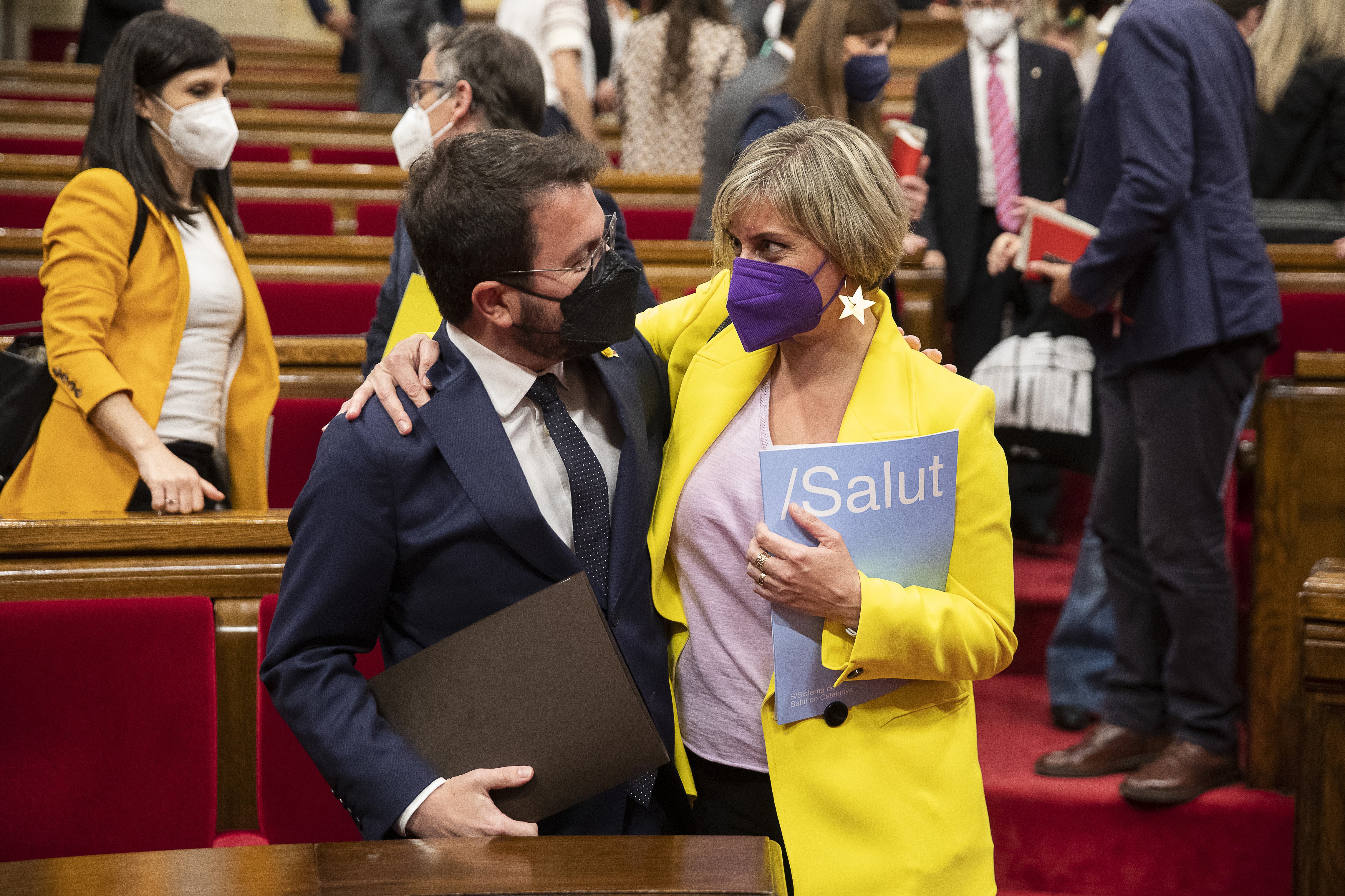 Alba Vergés esperaba "poder continuar" en Salut