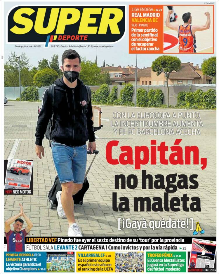 Superdeporte Portada 06 06 2021