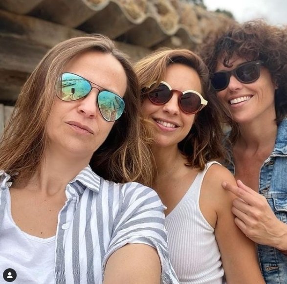 marta bosch y laia herrero gafas|ojeras sol