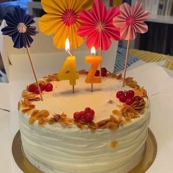 Juanra Bonet pastel cumpleaños @juanrabonet