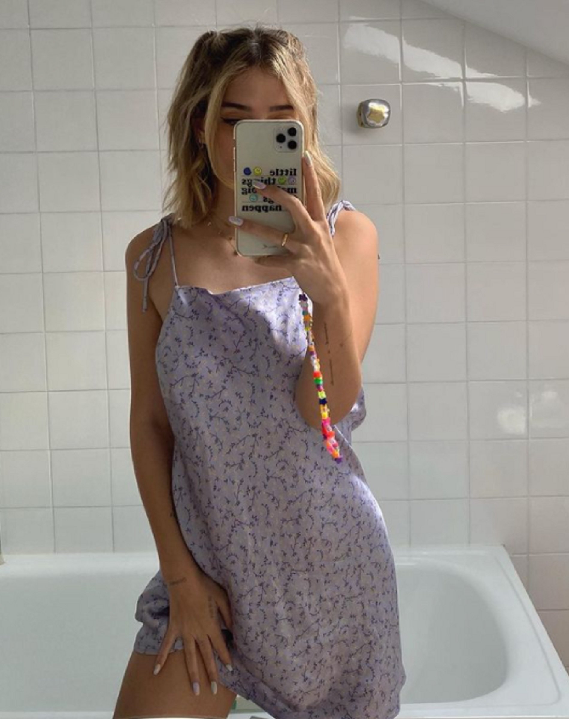 Vestido Zara / Instagram lauraescanes