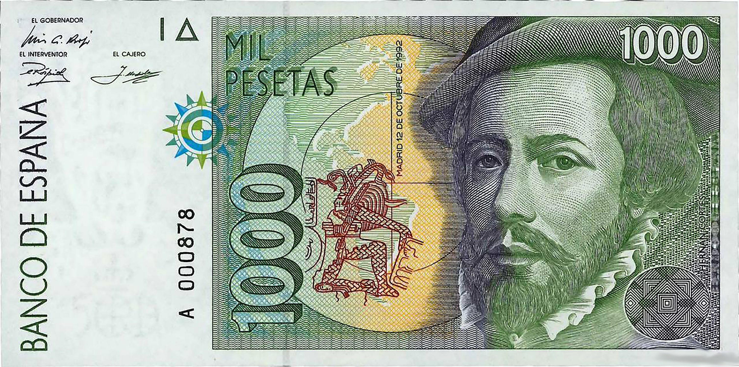 billete 1000 pesetas