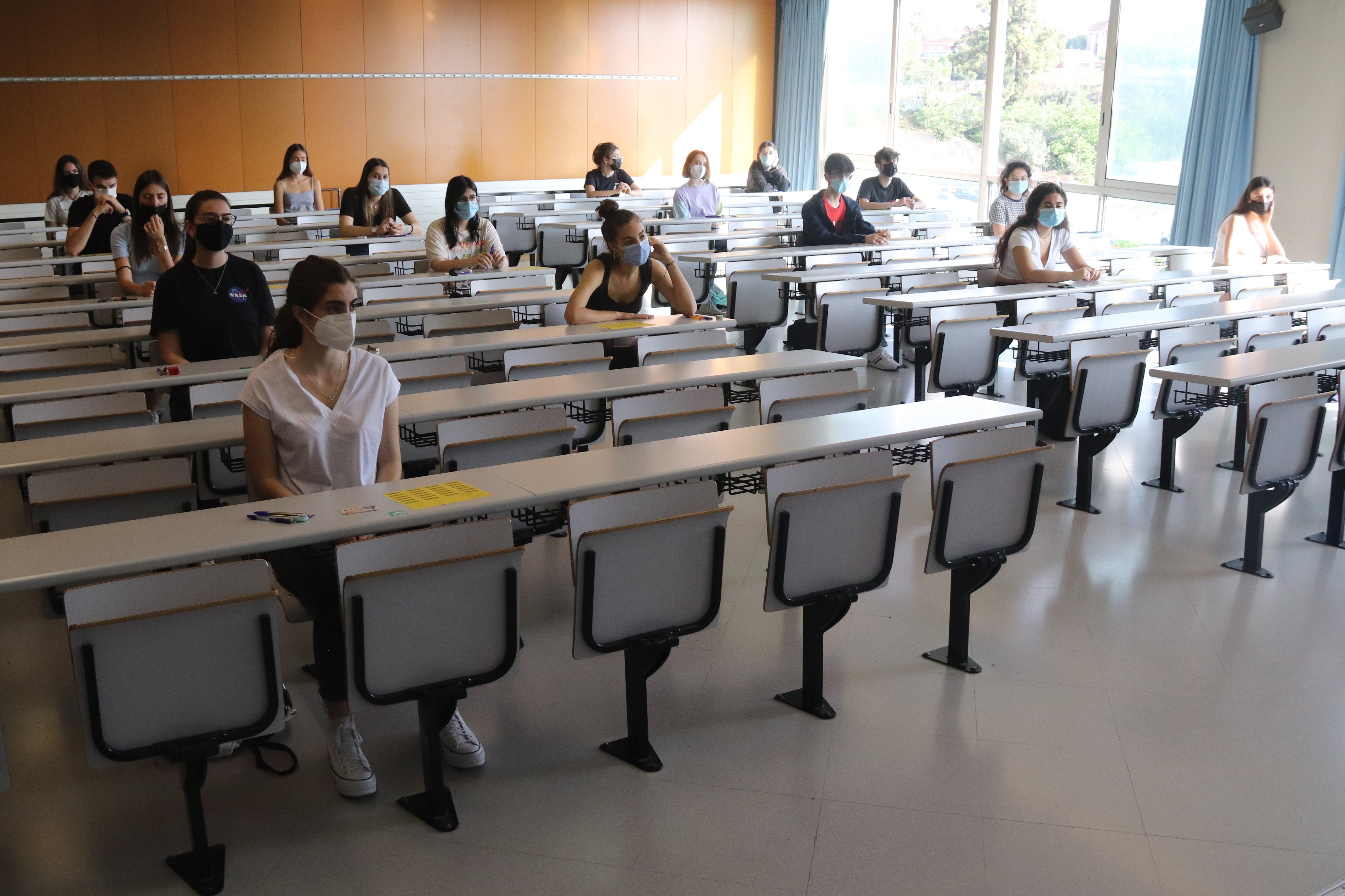 El 5% dels alumnes de selectivitat han demanat l'examen en llengua castellana