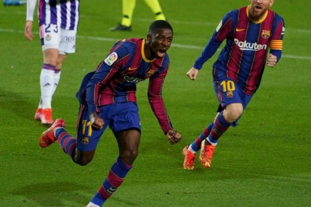 Dembelé gol Barça Valladolid / EuropaPress