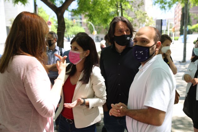 Marta Vilalta Marcel Mauri Francesc Dalmases Natàlia Garriga declara Ciudad Justicia / Sergi Alcàzar