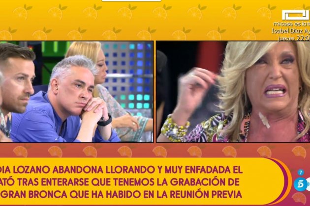 Lydia Lozano rúsula Kiko Hernández Telecinco