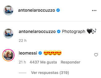 Perfil d'Instagram de Leo Messi