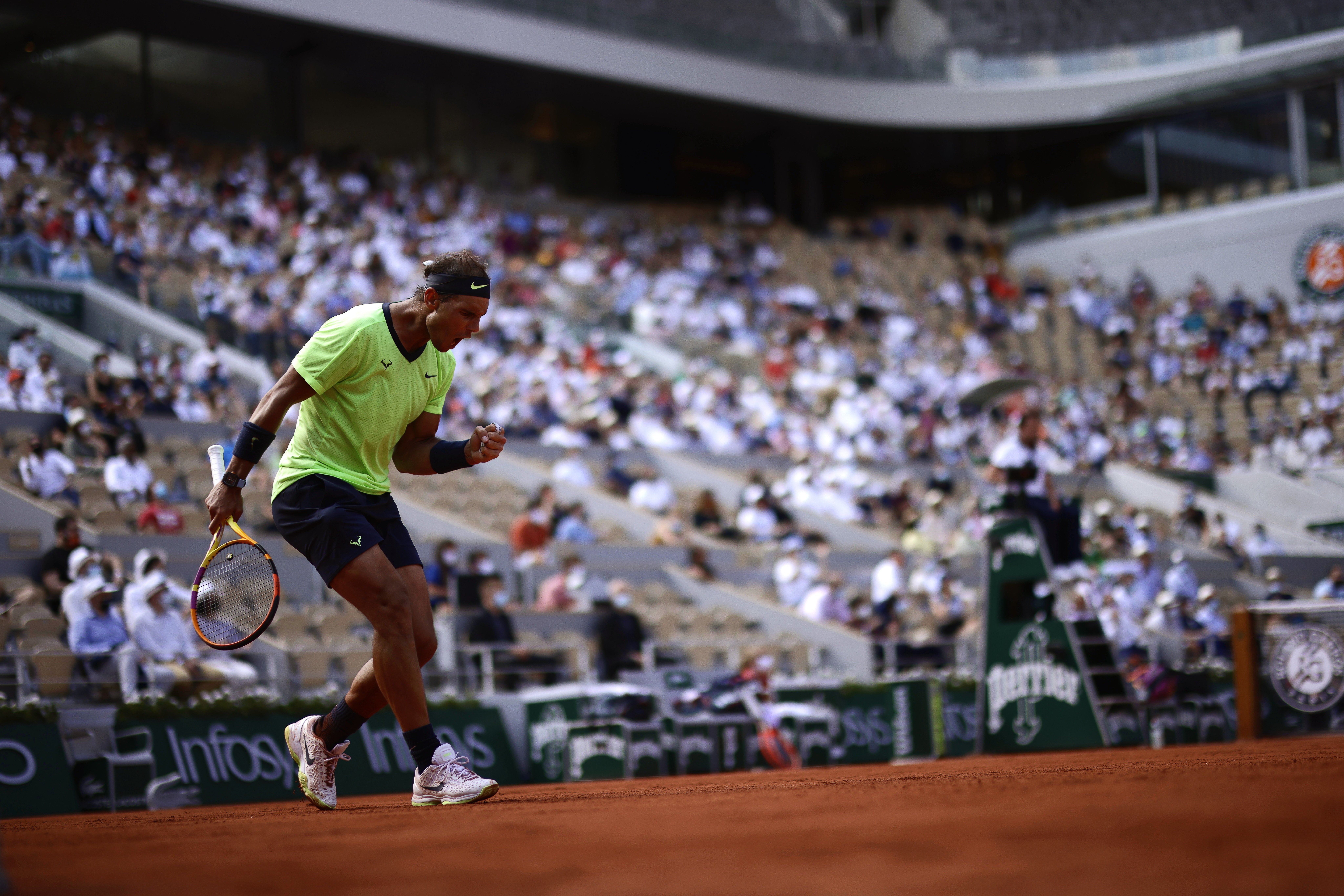 Nadal derrota a un gran Schwartzman y ya está en semifinales de Roland Garros