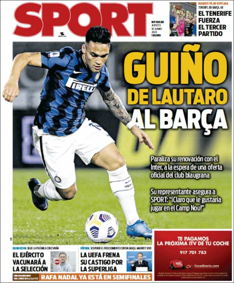 Sport Portada 10 06 2021