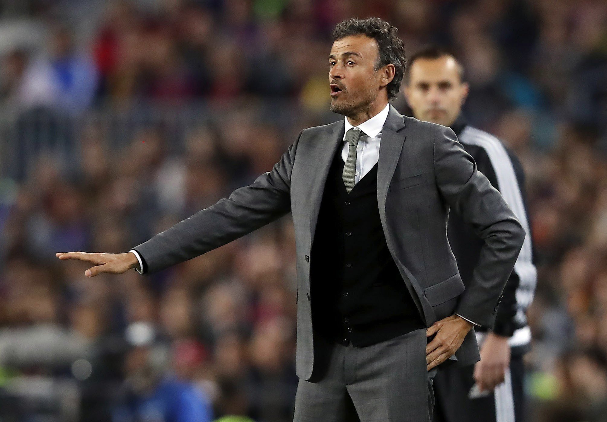 Luis Enrique: "Ens fa molt mal quedar eliminats de la Champions"