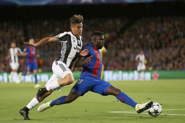Umtiti Dybala Champions EFE